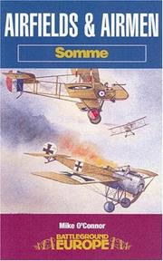 Cover of: AIRFIELDS AND AIRMEN : SOMME (Battleground Europe)