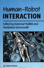 Cover of: Human-robot interaction