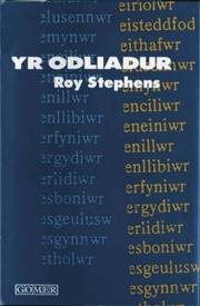Cover of: Yr odliadur by Roy Stephens