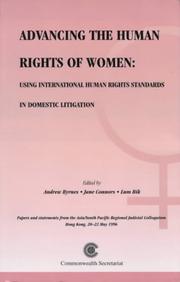 Cover of: Advancing the Human Rights of Women