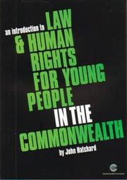 Cover of: Introduction to law & human rights for young people in the Commonwealth