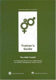 Cover of: The Gender Management System Toolkit: An Integrated Resource for Implementing the Gender Management System Series