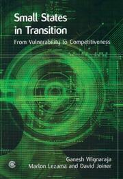 Cover of: Small States in Transition: From Vulnerability to Competitiveness