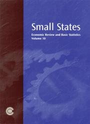 Cover of: Small States by Commonwealth Secretariat.