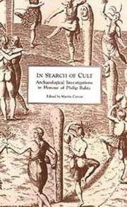 Cover of: In search of cult: archaeological investigations in honour of Philip Rahtz