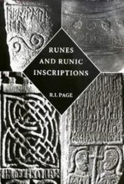 Runes and runic inscriptions by Page, R. I.