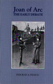 Cover of: Joan of Arc: the early debate