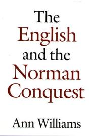 Cover of: The English and the Norman conquest by Ann Williams