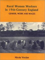 Cover of: Rural Women Workers in Nineteenth-Century England: Gender, Work and Wages