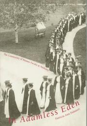 Cover of: In Adamless Eden: The Community of Women Faculty at Wellesley