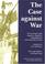 Cover of: Case Against War
