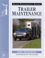 Cover of: Trailer Maintenance (Allen Photographic Guides)