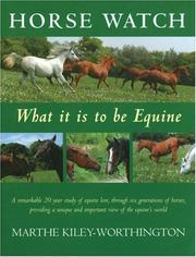 Cover of: Horse Watch: The Equine Report