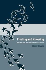 Cover of: Finding and Knowing by Clare Davies