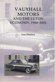 Cover of: Vauxhall Motors and the Luton economy, 1900-2002