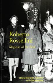 Cover of: Roberto Rossellini by 