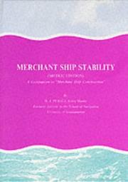 Merchant ship stability by H. J. Pursey