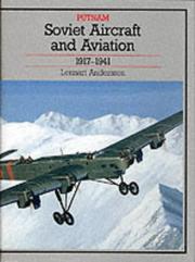 Cover of: Soviet aircraft and aviation, 1917-1941 by Andersson, Lennart