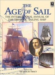 Cover of: The Age of Sail by Nicholas Tracy