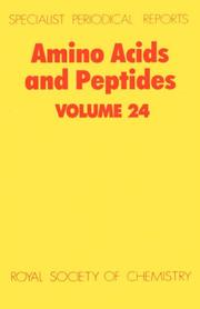 Cover of: Amino Acids and Peptides