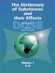 Cover of: The Dictionary of Substances and Their Effects: D-Dim
