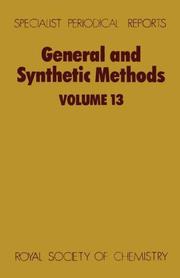 Cover of: General and Synthetic Methods by G. Pattenden