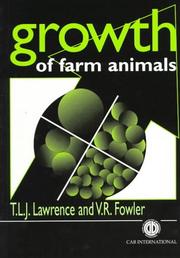 Cover of: Growth of farm animals by T. L. J. Lawrence