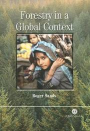 Cover of: Forestry in a Global Context by Roger Sands
