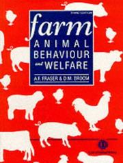 Cover of: Farm animal behaviour and welfare