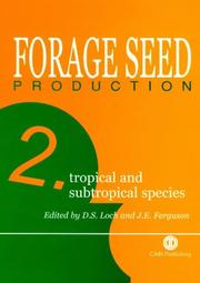 Cover of: Forage seed production