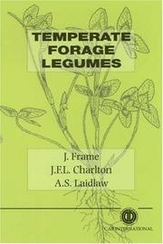 Cover of: Temperate forage legumes