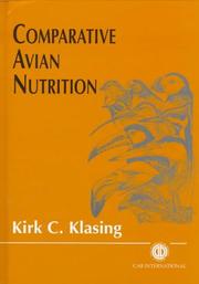 Comparative avian nutrition by Kirk C. Klasing