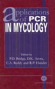 Cover of: Applications of PCR in mycology