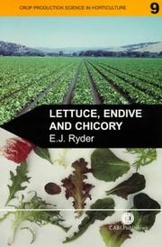 Cover of: Lettuce, endive, and chicory