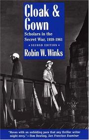 Cloak & gown by Robin W. Winks