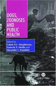 Cover of: Dogs, Zoonoses and Public Health by 