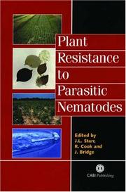 Cover of: Plant Resistance to Parasitic Nematodes