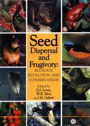 Cover of: Seed Dispersal and Frugivory by 