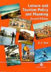Cover of: Leisure and Tourism Policy and Planning