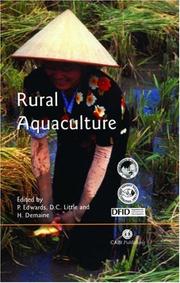Cover of: Rural Aquaculture