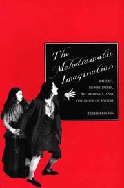 Cover of: The Melodramatic Imagination by Peter Brooks