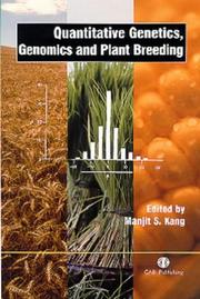 Cover of: Quantitative Genetics, Genomics and Plant Breeding by M. S. Kang