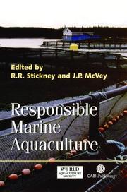 Cover of: Responsible Marine Aquaculture by 
