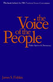 Cover of: The voice of the people by James S. Fishkin