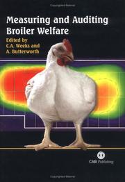 Cover of: Measuring and Auditing Broiler Welfare