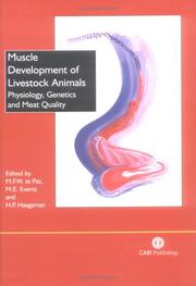 Cover of: Muscle Development of Livestock Animals | 