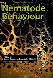 Cover of: Nematode Behaviour (Cabi Publishing)