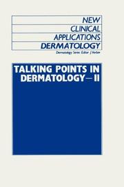 Cover of: Talking points in dermatology--II