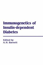 Cover of: Immunogenetics of insulin-dependent diabetes