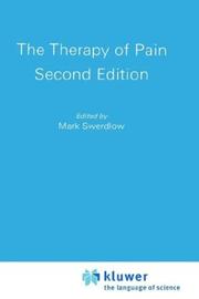 Cover of: The therapy of pain